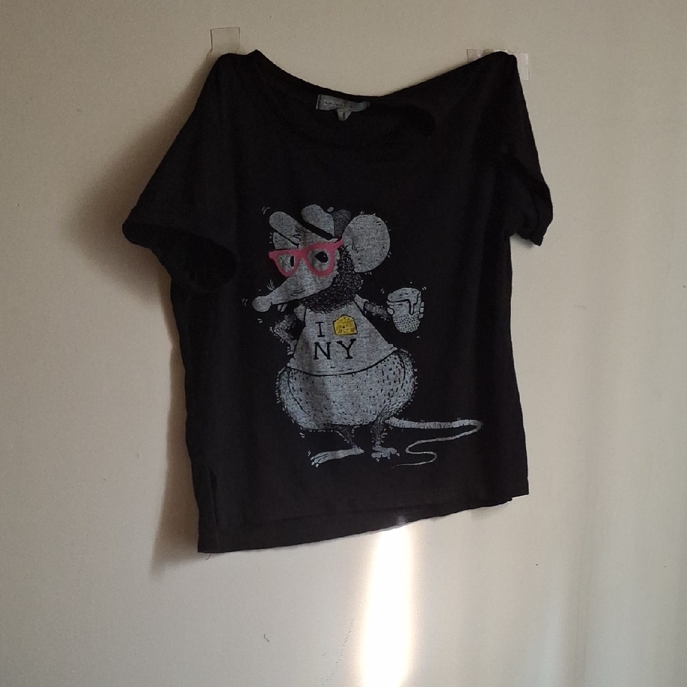 Black I♡NY  T-Shirt with Fun Graphic